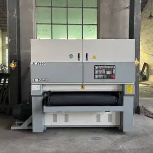 R-R1300 1300mm Metal Wide Belt Sander Planer Machine With 56kW Power Motor & Bearing Components Good Configuration