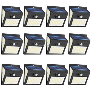 144 LED Solar Wall Lamp PIR Motion Sensor Energy Saving 3 Modes Human Induction IP65 Outdoor Walkway Garden Deco Solar Light