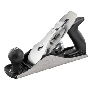 FERVI Double-Blade Hand Plane for Woodworking with 50mm Blade Width and 225mm Length