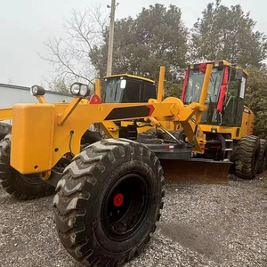 High Performance 16t Used GR2153 Motor Grader 4.27m Moldboard Land Leveler For Road Maintenance And Leveling