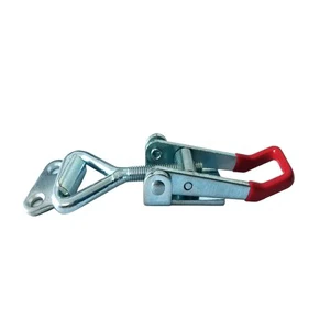 Polished 304 Stainless Steel Triangle Lever Toggle Latch Lock Clamp Carton Box Packing for Cars Trucks Durable Aluminium Iron
