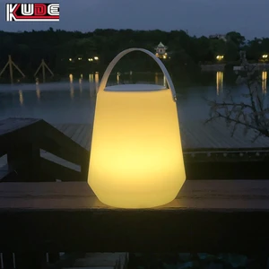 Plastic Led Music Speaker Portable Led Decorative Lights Music Light Music Lamp Handheld Music Speaker for Party Event Camping