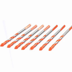Multi-function Triangle Drill Bit 6mm Alloy Ceramic Drilling Bit Ceramic Tile Cement Concrete Carbide Well Drilling