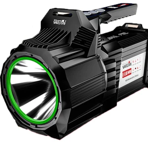 Warsun D498 Outdoor Searchlight Strong Light 4000LM Search and Rescue with Lithium Charging Long Range Flashlight
