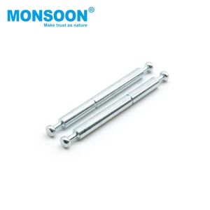 Hardware Connecting Fasteners Rod Two-Side Wood Joint Zinc Plated Steel Double-ended Furniture Cabinet Connector Bolt