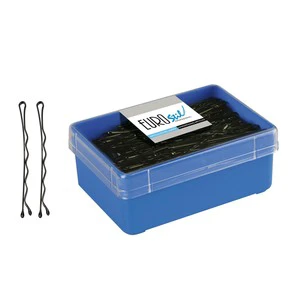 Eurostil Black Clips Box 70mm Box Of 150 Units
