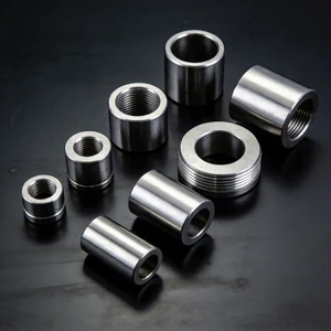 High Precision Cylindrical Bushing, Threaded Sleeve Bushing OEM Industrial Fastener Components