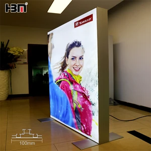 Double-sided Seg Light Box Exhibitions and Advertising Light Boxes Led Banner Display Frame Sign