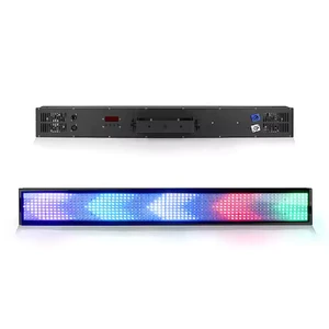 660 Led Long Bar Music Light Dynamic Rhythm Strobe Wash Stage Lights Sounds Model for Bar Dj Disco Event Outdoor Strip Wedding