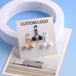 Wholesale Custom Logo Pearl Ball Hijab Pin Clip No Sew Scarf Adjuster Muslim Women Modest Wear Accessories OEM