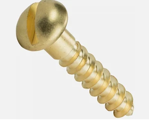 Brass Flat-head Self-tapping Screws From a Fastener Manufacturer
