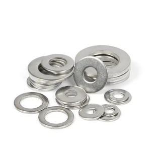 High Quality Carbon Steel Stainless Steel Zinc Plated Plain Washers Factory Customized Flat Shim Washer