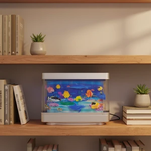 New Hot Selling ABS Plug-In USB Powered Large Modern Aquarium LED Ornamental 2700K Soft Warm White Light For Home