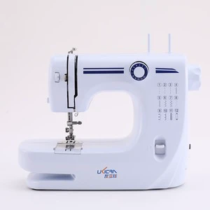 12 Thread Low Noise Convenient Twin Needle Sewing Machine With Lighting Function