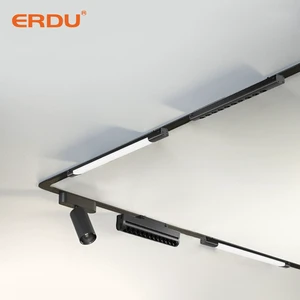 ERDU 48v Magnetic Led Track Light Modern Extremely Narrow And 35mm Ultra-Thin Mini Magnetic Linear Track Light