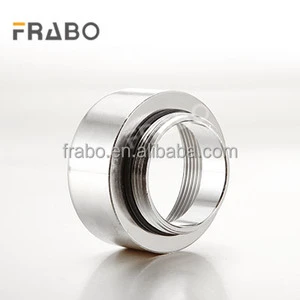 FRABO Industrial Corrosion Resistant Flexible Metric PG G Size Conversion Male Female Threaded Bushing Nickel Plated Brass