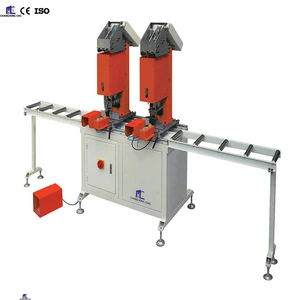 High-Efficient Double-head Screw Drilling Machine 10s Drill Rod Change Automatic Nail Feeding For PVC/Aluminum Door/Window