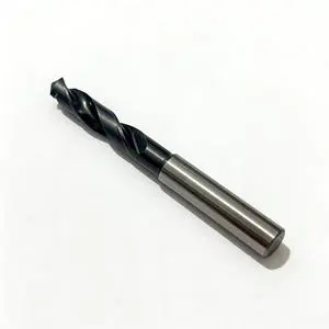 HONGXIN D1.55-D1.95 High Speed Steel Powder Metallurgy Drill Bit TiCN Coating Straight Shank 135 Point Angle for Mold Steel