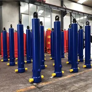 The Factory in Shandong Manufactures and Produces Various Double-acting Hydraulic Cylinders and Buffer Cylinders.