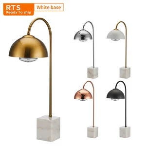 Marble Base Stainless Steel Warm Lamp Electric Food Warming Desk Lamp Food Heat Lamp for Buffet BW401