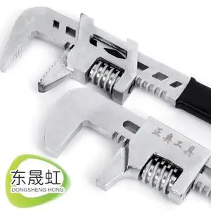 9/11/15 Inch Wrench Multi-function Right Angle Adjustable Pipe Spanner Plier Plumbing Magic Wrench Large Opening Hand Tool