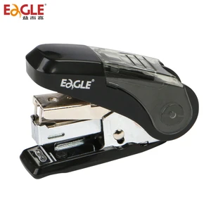 EAGLE Force Saving Pocket Stapler Multiple Colors Plastic #10 Manual Mini Stapler with Built-in Staple Remover 20 Sheets