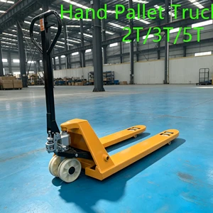Heavy Duty 2T 3T 5T CE Certified Hydraulic Manual Pallet Jack Warehouse Logistics Factory Industrial Hand Pallet Truck