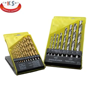 High-Precision Multi-Spec Twist Drill Bit Set Durable Drilling Tools Various Coatings for Metal Wood Plastic Other Materials