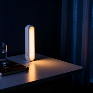 Cordless Modern ABS COB Cabinet Light with Sensor Control & RF Remote 10 Inch Dimmable 150 Lumens for Shelf Lighting