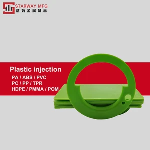 STARWAY Custom Injection Molded Circular Retaining Ring with Positioning Slots for Component Fixing & Equipment Assembly