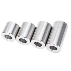 Industrial-Grade M3-4-5-6-8-20 Threaded Stainless Steel Sleeve Unique Design Low Pressure 30mm 14mm Machined Plastic JIS Bushing