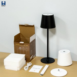 Rechargeable Wireless Table Lamps Cordless Portable Restaurant Led Modern Touch Control Home Decor European Light Metal High CRI