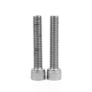 Full Thread Socket Cap Head Screws DIN 912 / ISO 4762 A2-70 Stainless Steel Allen Bolts