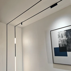 European Smart 10w 25w 48v Low Voltage Shop Cob Spot Pendant Led Magnetic Rail Linear Track Light System Recess