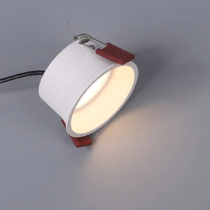 Nordic Design Narrow Trim Aluminium 5w 7w 12w 20w Cct Dimmable Tuya Smart Smd Recessed Light Led Downlight