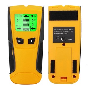 TH210 3 in 1 Metal Detector Accessories Find Metal Wood Studs AC Voltage Live Wire Wall Scanner Box Finder Wall Detector