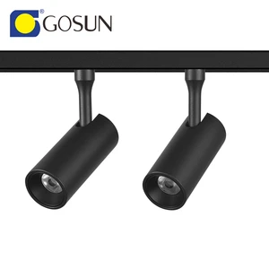 Free To Move 2*15w 48V Led Magnetic Track Light With Best Heat Dissipation Performance