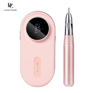 CRYSTALDOMAIN Portable Nail Drill Gel Polisher Cordless Drill Machine E-file Nail Removal for Salon Nail Drill Polisher