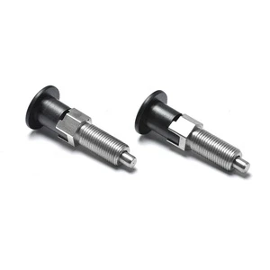 Spring Loaded Retractable Index Pin Lockout Position Indexing Plunger Locking Rest Position Stainless Steel Carbon Steel M5-M25