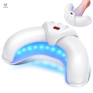 Collapsible U-shaped UV LED Nail Lamp New Design UVC Curing Light Machine for Manicure Pedicure Home Salon Use Made Plastic
