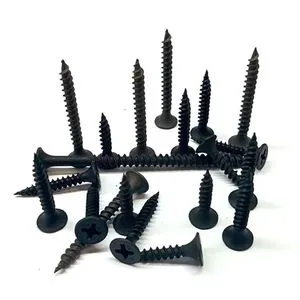 Black Coarse Thread Steel Bugle Head Drywall Screws Inch Collated Screw Gun
