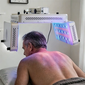 Full Body Muscle Recovery Pain Relief 460nm 530nm 590nm 660nm 850nm Near Infrared Led Red Light Therapy Panel