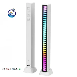 New RGB Music Sound Control Light App Control Pickup Voice Activated Rhythm Lights Color Ambient LED Bar Ambient Light