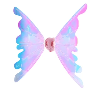 Light-Up Fairy Wings with Music Model JUG.34 DC 6V for Party Lighting