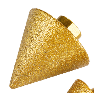 Brazing Diamond Chamfering Tool for Glass,ceramic Tiles,and Marble Angle Grinder Reaming Drill Bit