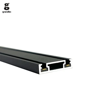 High Quality Aluminum LED Profile Slim Rail System Dimmable Magnetic Track Light Floodlight 1m 2m 3m