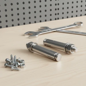 304 Stainless Steel Expansion Bolts and Nuts Kit for Building A2-70 Grade Industrial Fasteners