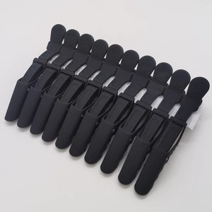 Hairdressing Tool Frosted Crocodile Clip Duckbill Hairdressing Positioning Partition Plastic Clip