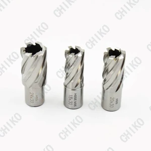Core Drill Bit Depth Hollow Drill Hole Opener Steel Plate HSS Annular Cutter for Magnetic Drill Machine