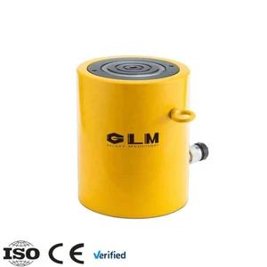 Single Acting High Tonnage Hydraulic Cylinder 100T 700bar 200mm Stroke Heavy Duty Hydraulic Jacks